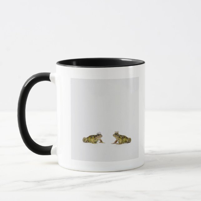 King and Queen frog looking at each other Mug (Left)