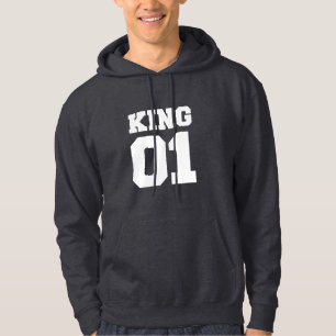 king and queen hoodies