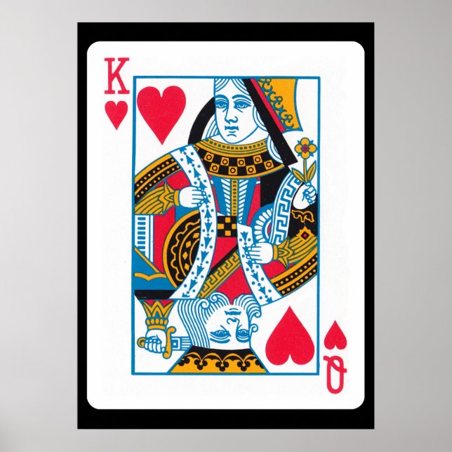 King and Queen of Hearts Poster (Front)