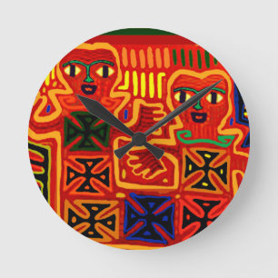 King and Queen of the Land Round Clock