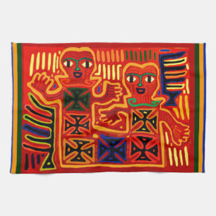 King and Queen of the Land Tea Towel