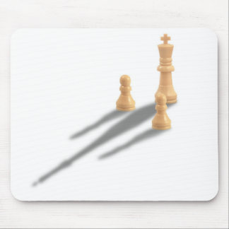 King and two Pawns Mouse Pad