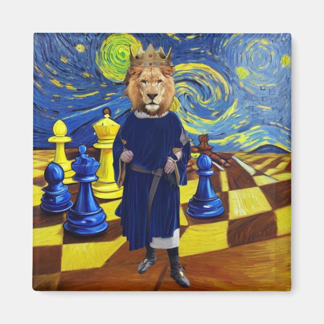 King Arthpurr Magnet (Front)