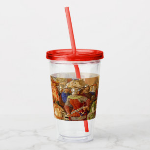 King Arthur and Knights of the Round Table Acrylic Tumbler