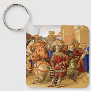 King Arthur and Knights of the Round Table Key Ring