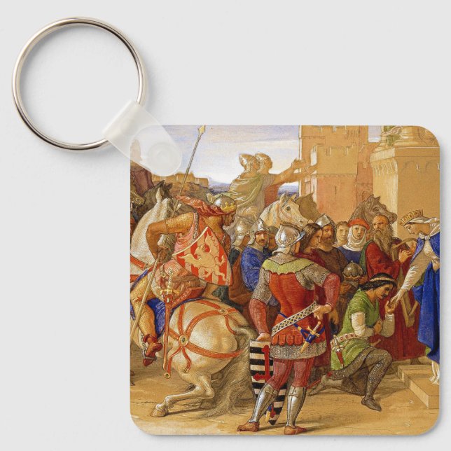 King Arthur and Knights of the Round Table Key Ring (Front)