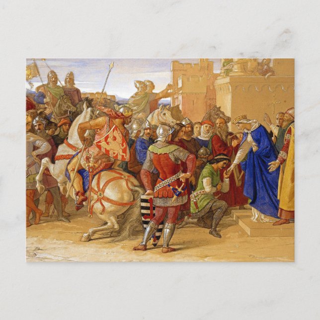 King Arthur and Knights of the Round Table Postcard (Front)