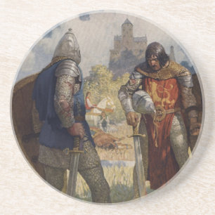 King Arthur & Castle Coaster