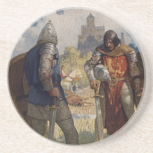 King Arthur & Castle Coaster (Front)