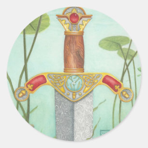 King Arthur Classic Round Sticker
