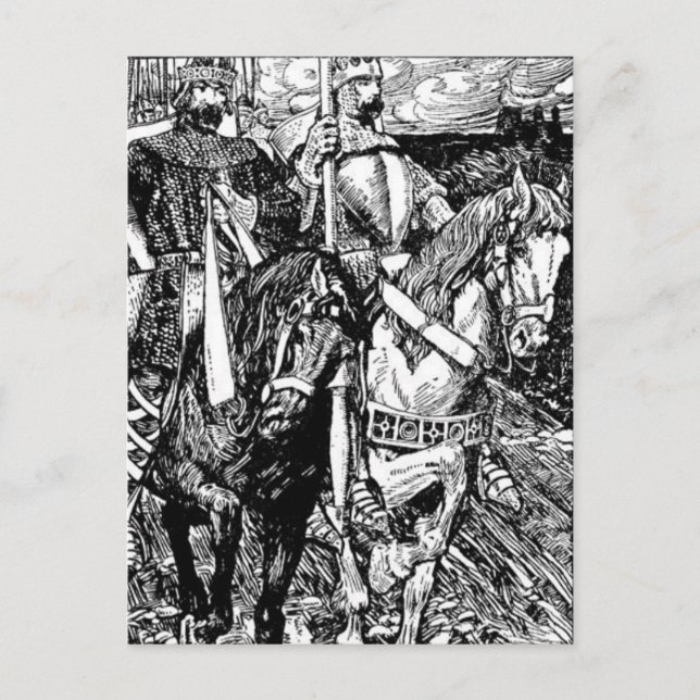 King Arthur Postcard (Front)