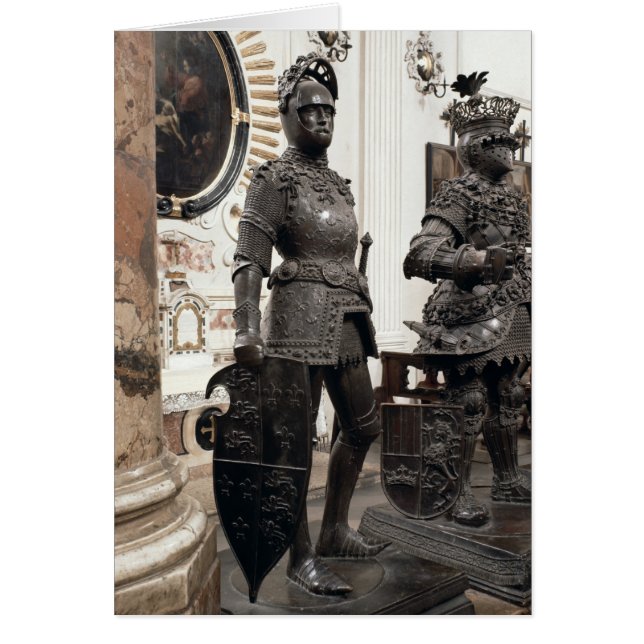 King Arthur, statue from the tomb of Maximilian (Front)