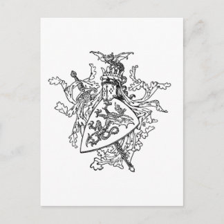 King Arthur's Coat of Arms Postcard