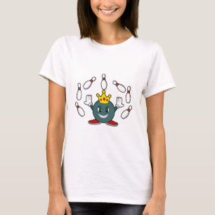 King at Bowling with Bowling pin T-Shirt