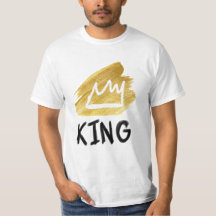 KING (basic everyday white T)