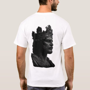 KING - Bold Royal Crown Line Art Men’s T-Shirt