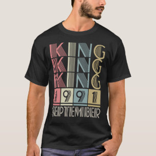 King born in SEPTEMBER 1991 T-Shirt