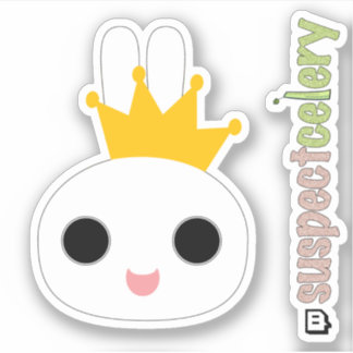 King Bunny / Queen Bunny Emote SuspectCelery™ Logo