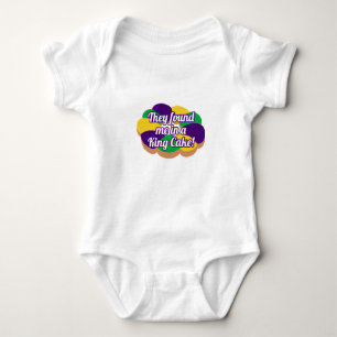 King Cake Baby Baby Bodysuit
