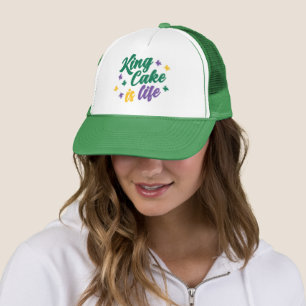 King Cake is Life Trucker Hat
