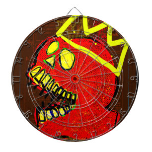 King Calavera Skull pGeek NFT Art Dartboard