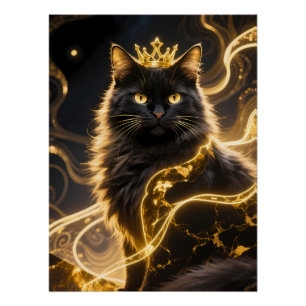 King Cat Poster