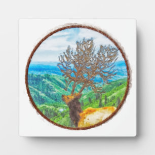 King Cervus Plaque