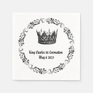 King Charles 111 Coronation Napkins