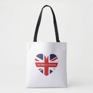 King Charles 111 Coronation Tote Bag