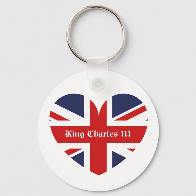 King Charles 111 Crown Royal Key Ring (Front)