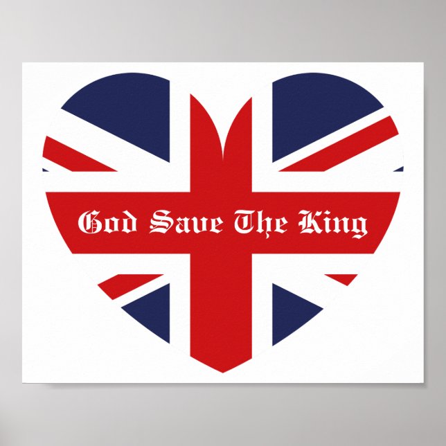King Charles 111 /God Save the King  Poster (Front)