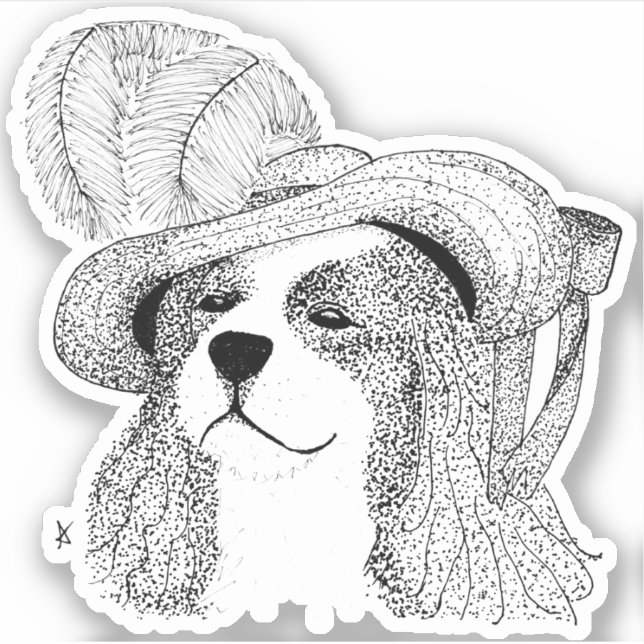 King Charles and Fancy Hat (Front)