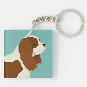 King Charles Cavalier Spaniel Key Ring