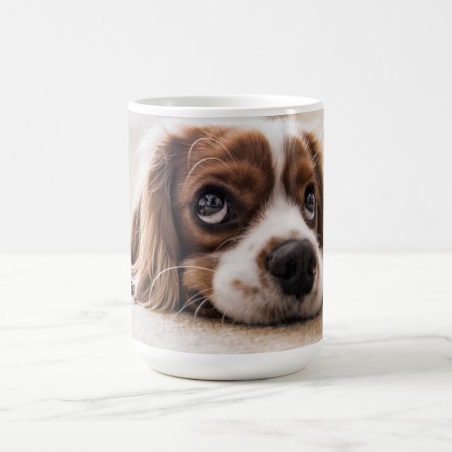 King Charles Cavalier Spaniel Personalised Coffee Mug (Center)