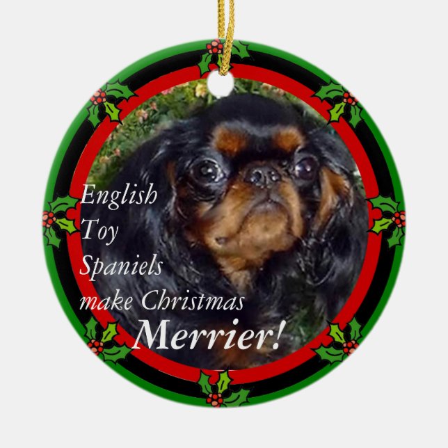 King Charles Christmas Ornament (Front)
