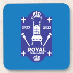 King Charles English Royal Coronation 2023 Coaster
