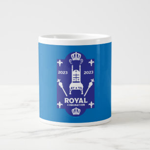 King Charles English Royal Coronation 2023       Large Coffee Mug