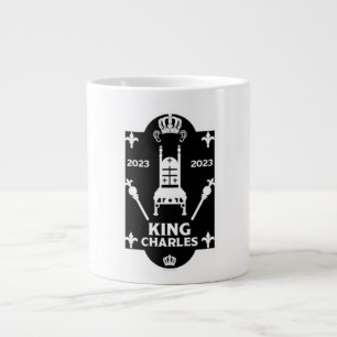 King Charles English Royal Coronation 2023       Large Coffee Mug