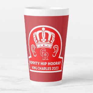 King Charles English Royal Coronation 2023     Latte Mug