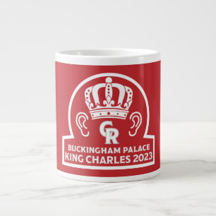King Charles English Royal Coronation Large Coffee Mug