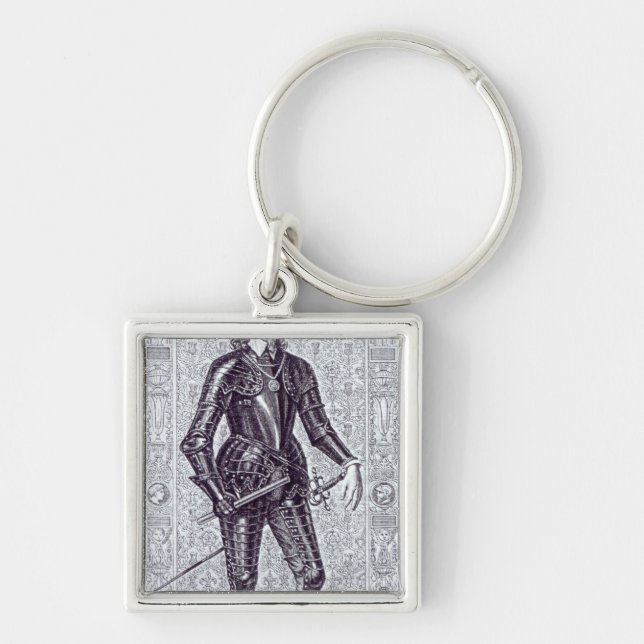King Charles I Key Ring (Front)