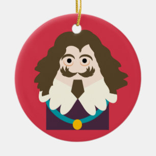 King Charles I of England and Scotland Ceramic Ornament