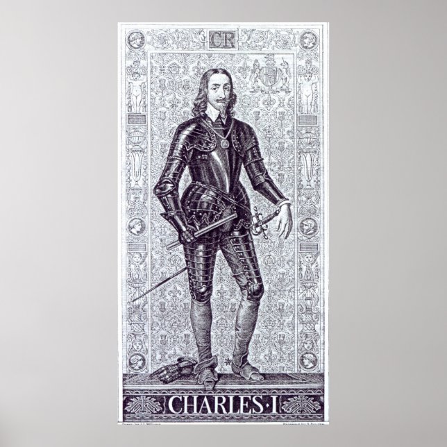 King Charles I Poster (Front)