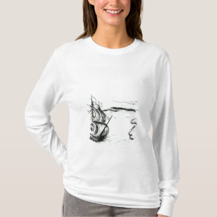 King Charles II Fleeing England in 1651 T-Shirt