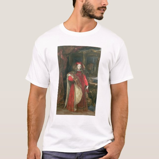 King Charles II of Spain T-Shirt (Front)