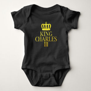 King Charles III Baby Bodysuit