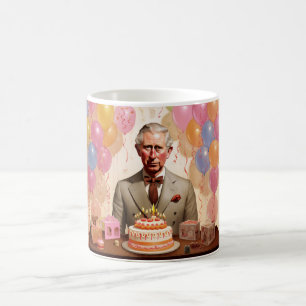 King Charles III Birthday Party Coffee Mug