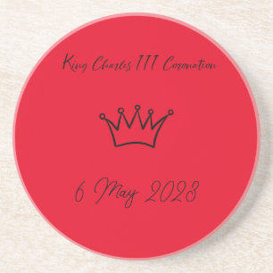 King Charles III Coronation Coaster