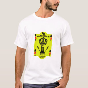 King Charles III Coronation Commemorative Souvenir T-Shirt
