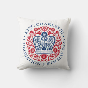 King Charles III Coronation Cushion